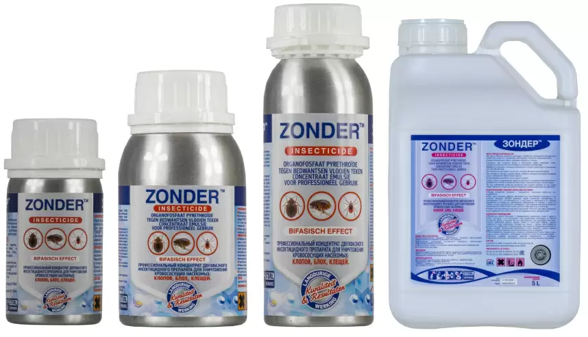 Zonder (Зондер) средство от клопов, тараканов, блох и муравьев